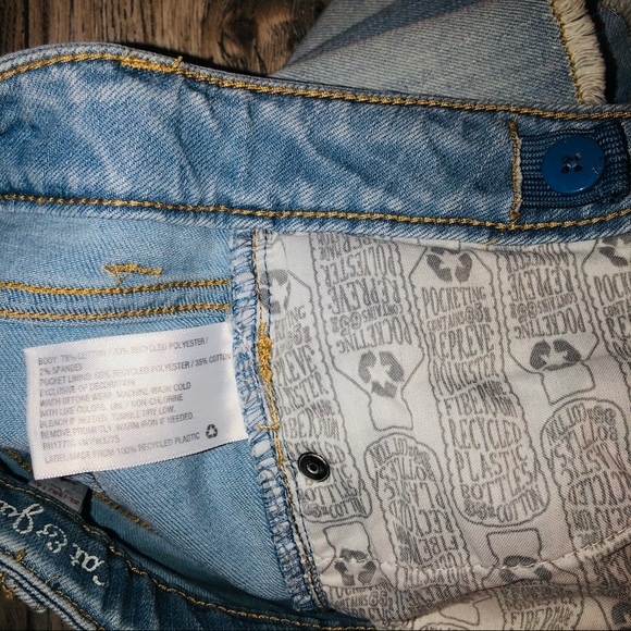 Cat & Jack Embroidered Denim Shorts - Picture 6 of 7